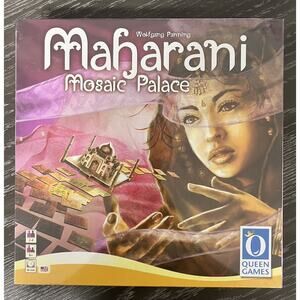 Maharani Mosaic Palace Board Game by Wolfgang Panning 2011 Queen Games, New